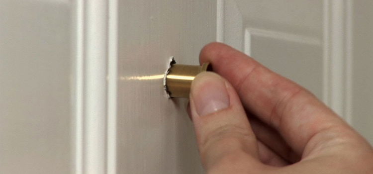 peephole door repair in Eureka